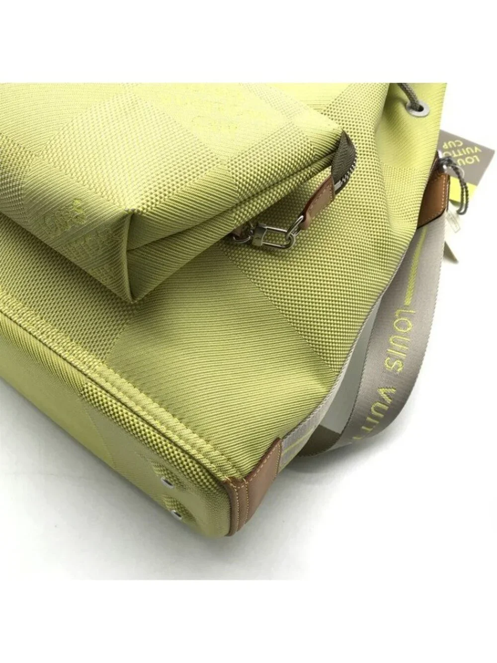 Louis Vuitton Damier Jean Volunteer LV Cup Limited Drawstring Shoulder Bag